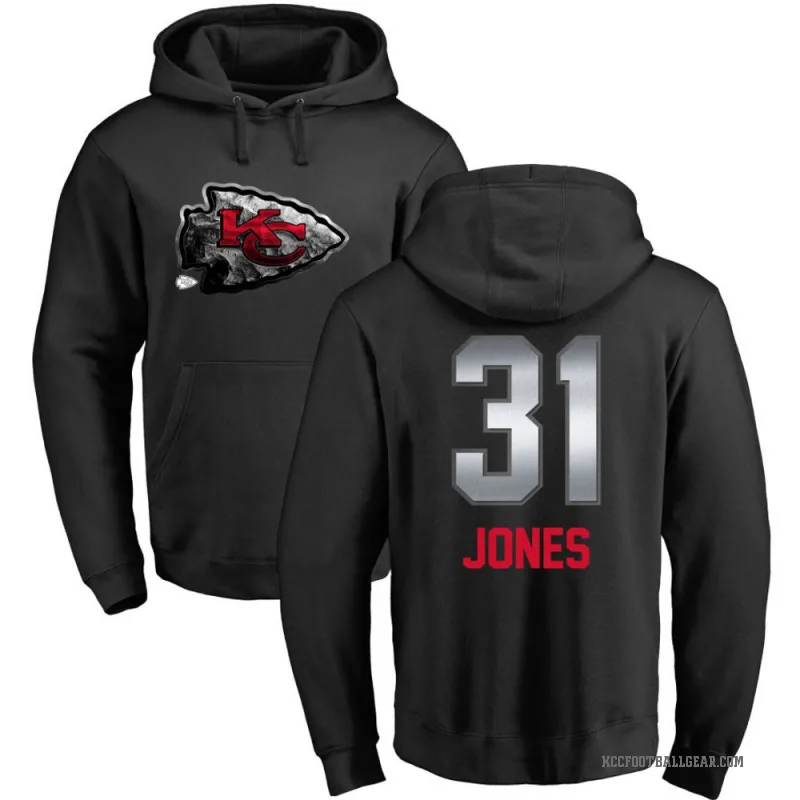 Nic Jones Hoodie | Authentic Kansas City Chiefs Nic Jones Hoodies ...